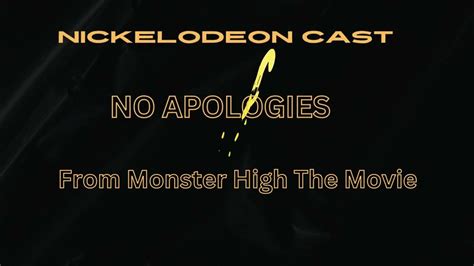 Nickelodeon Cast - No Apologies lyrics - YouTube