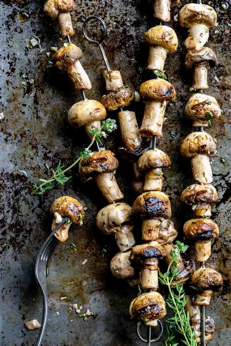 Garlic Herb Grilled Mushroom Kebabs | LaptrinhX / News