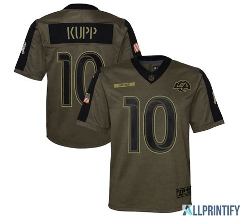 Cooper Kupp Los Angeles Rams 10 Olive Vapor Limited Player Jersey ...