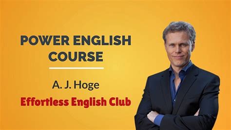 Effortless English Course AJ Hoge » English Easy Practice