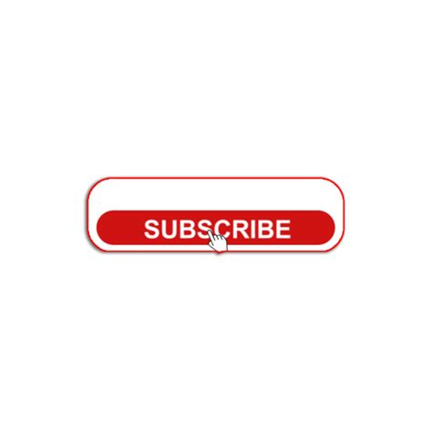Subscribe button with blank strip png - MTC TUTORIALS