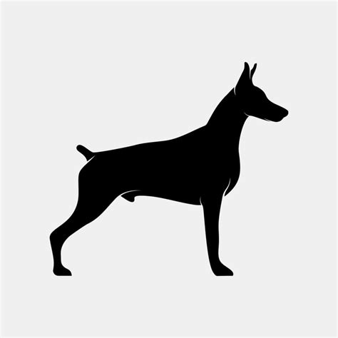 dog vector silhouette 11400685 Vector Art at Vecteezy