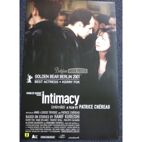 INTIMACY - Belgian Movie Poster Store