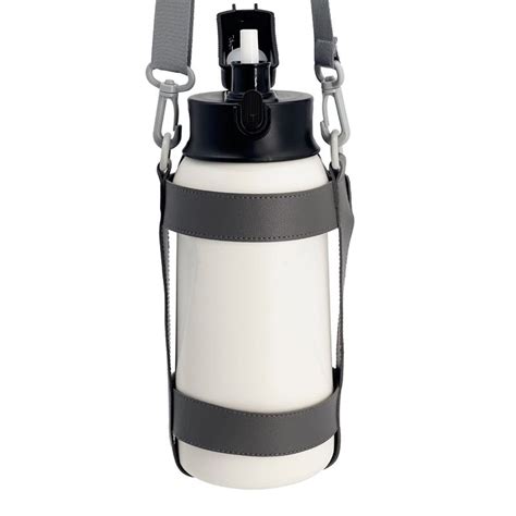 1.3L Straw Sports Water Bottle With Shoulder Strap - Water Bottle ...