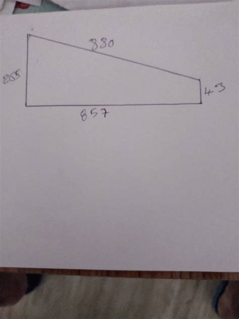 How to find the area of this irregular quadrilateral?