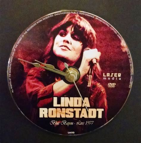 Clock DVD Linda Ronstadt Blue Bayou Live 1977 | Etsy