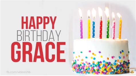 Happy Birthday GRACE - YouTube