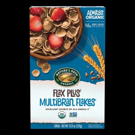 Nature's Path Organic Flax Plus Cereal Multibran Flakes, 13.25 oz - Kroger