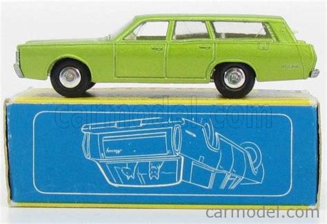 MATCHBOX 73 Scale 1/66 | MERCURY STATION WAGON 1968 LIGHT GREEN MET