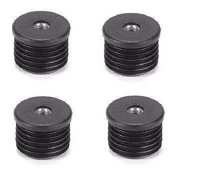 Round Threaded Tube Inserts - M6 Thread (Set of 4 Inserts) | eBay