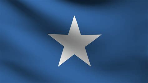 Flag of Somalia waving 28199098 Stock Video at Vecteezy