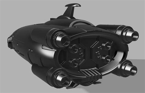 Aurora-Subnautica submarine 3D model 3D printable | CGTrader