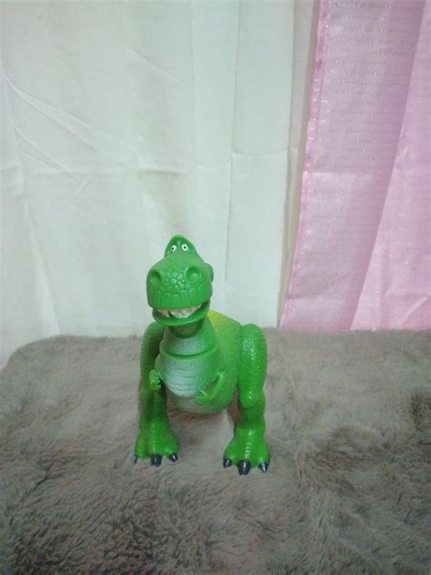 Disney Pixar Toy Story REX Dinosaur Toy Figure Green Dinosaur Movie Character, Hobbies & Toys ...