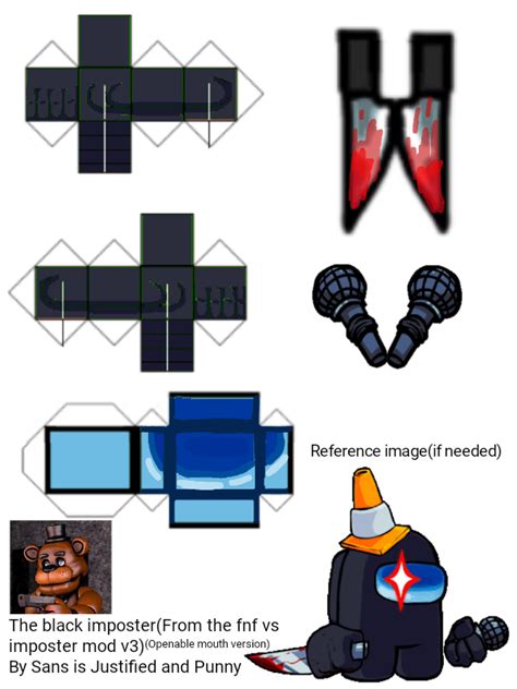 Pixel Papercraft Loggo Week Bg Characters Fnf Vs Impo - vrogue.co