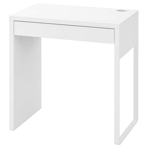 MICKE white, Desk, 73x50 cm - IKEA