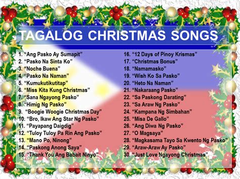 100+ Best OPM Tagalog Christmas Songs - Spinditty