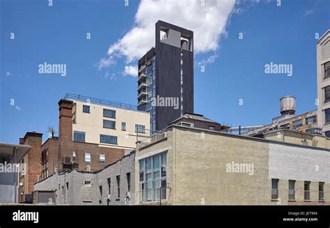 Old and modern architecture in Manhattan, New York City, USA Stock ...