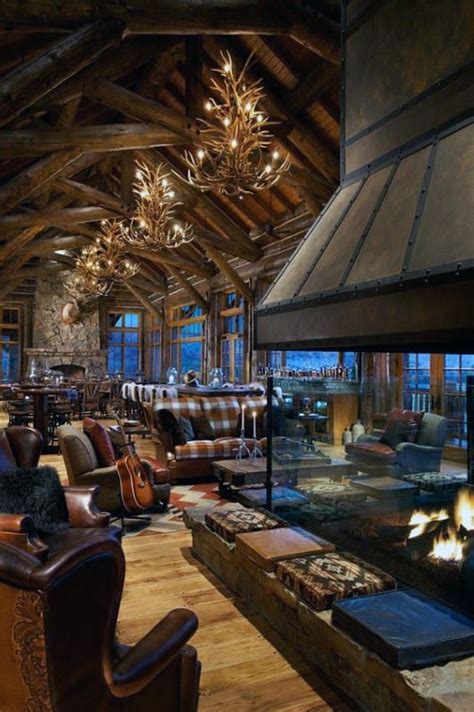 Top 60 Best Log Cabin Interior Design Ideas - Mountain Retreat Homes