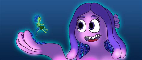 Ruby Gillman Giant Teenage Kraken and Luca Paguro by TAnimation777 on ...