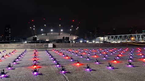 A look behind London's huge New Year's drone light show - DroneDJ