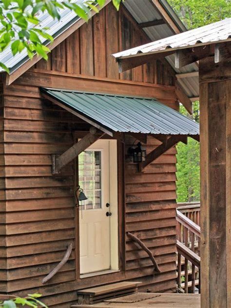 shed awning on short side over | House awnings, Diy awning, Awning over door