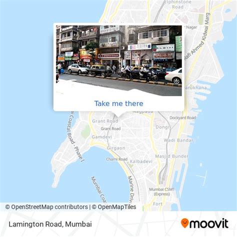 How to get to Lamington Road in Mumbadevi by bus or train?