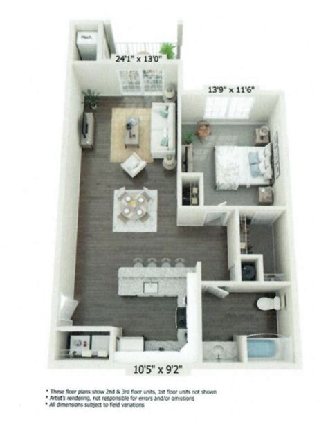 Floor Plan – The Residences At Harbor Landing