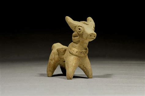 Hittite Ceramic Animal Carrying Two Baskets - Baidun