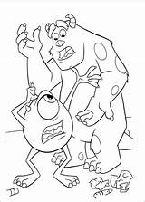 Mike Wazowski And James Sullivan coloring Page  Download Print Or sketch template