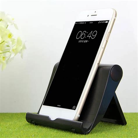 Aliexpress.com : Buy Universal Folding Table Cell Phone Holder Desktop Stand for iPhone 8 7 6 ...