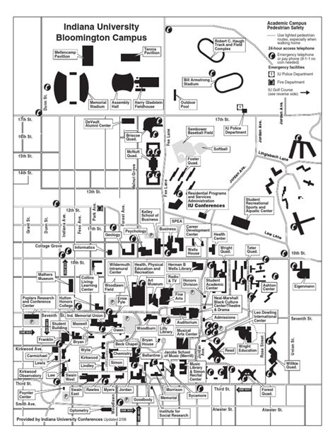 Iu Campus Map | PDF | Indiana University Bloomington