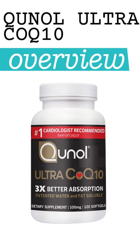 Qunol Ultra CoQ10 reviews| Can it improve heart health?