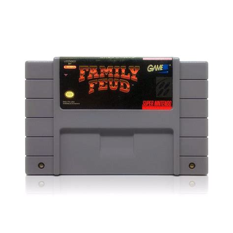 Family Feud SNES Super Nintendo Game