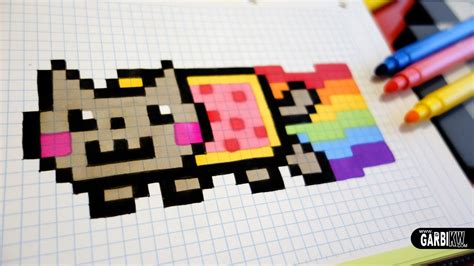 Pixel Art Tête De Chat Facile : Pixel Art Chat Facile 31 Idees Et ...