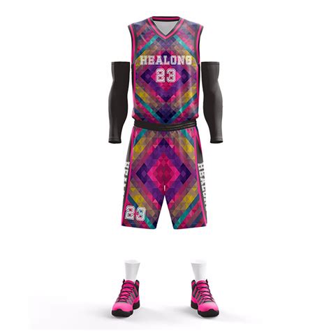 Download Unique Basketball Jersey Design Color Pink Gif – Unique Design