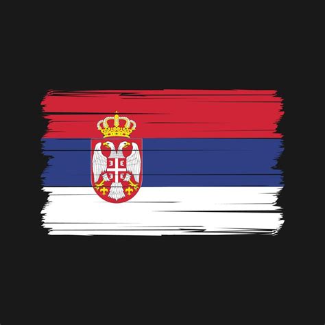 Serbia Flag Vector. National Flag Vector 11482197 Vector Art at Vecteezy