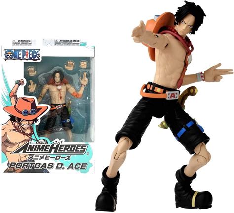 Bandai - Anime Heroes One Piece Portgas D. Ace Figure - Millennia