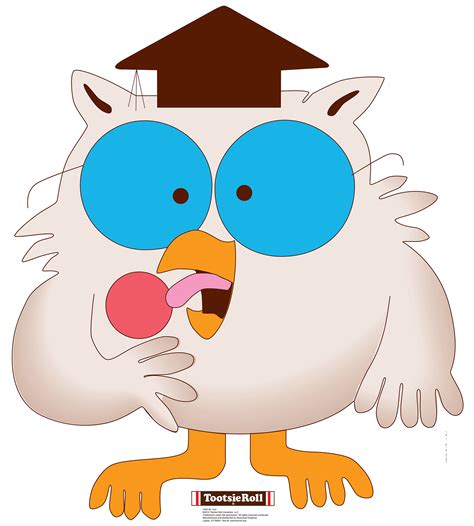 Tootsie Roll Pop Owl