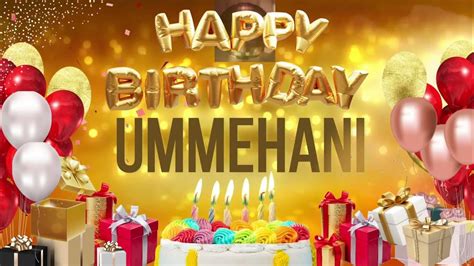 UMMEHANI - Happy Birthday Ummehani - YouTube