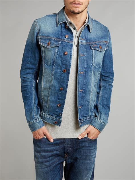 Cut Off Denim Jacket Mens | donyaye-trade.com