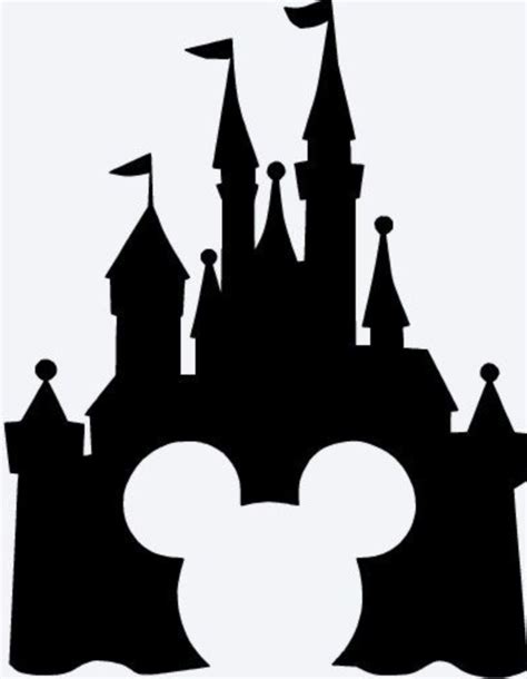 Disney Castle Silhouette | Free download on ClipArtMag