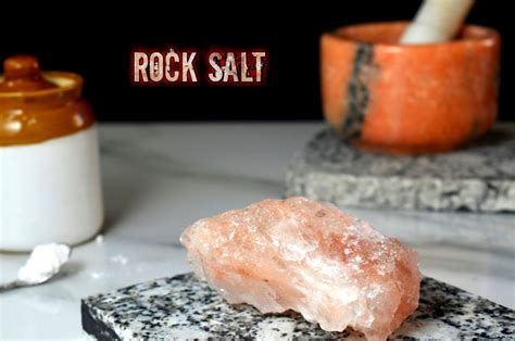 Rock Salt for cooking, yes or no? Rock Salt and its benefits