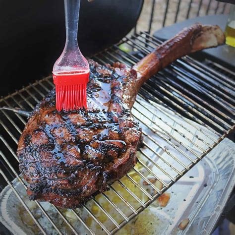 Tomahawk Ribeye Steak - Bush Cooking