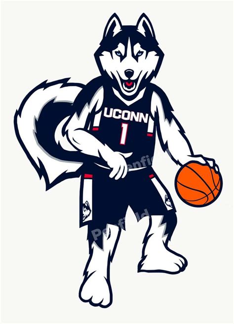 Uconn Mascot Logo