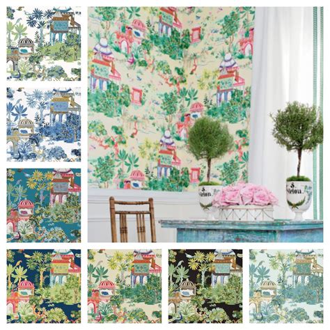 Thibaut Mystic Garden Wallpaper packaged in Double Rolls - Etsy