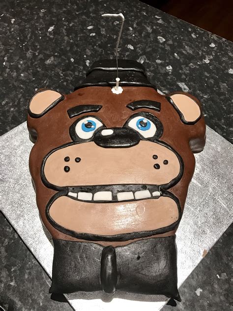 Freddy fazbear cake | Freddy fazbear, Cake, Freddy