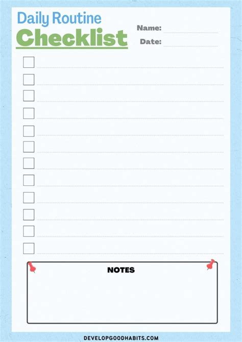 28 Printable Daily Checklist (and To Do List) Templates