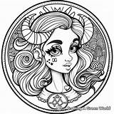 Zodiac Coloring Pages  Free & Printable sketch template