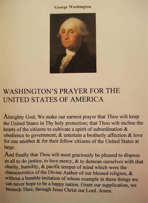 President George Washington's Prayer | This is part of my po… | Flickr