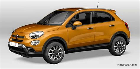 Fiat 500 USA: Fiat 500X Colors